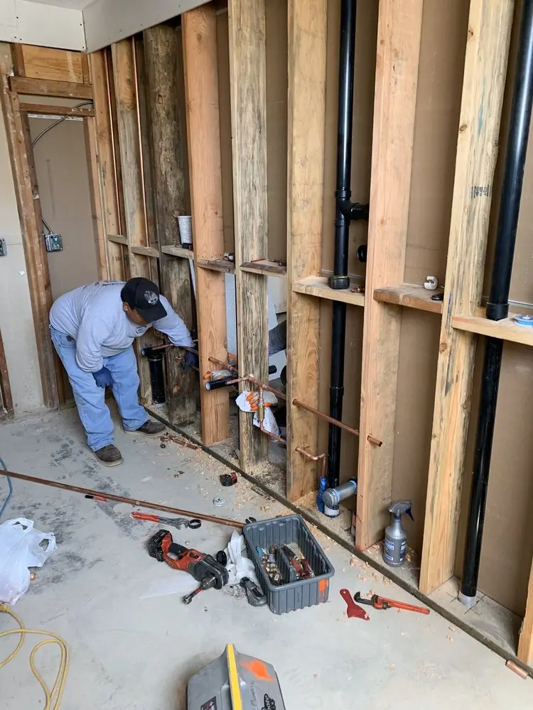 Commercial rough-in plumbing for Gas Line Repair in Tequesta